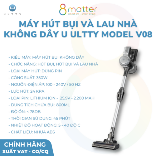 máy hút bụi và lau nhà