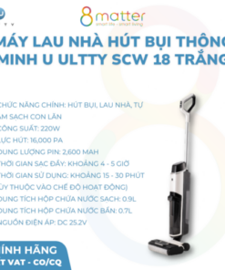 máy hút bụi và lau nhà