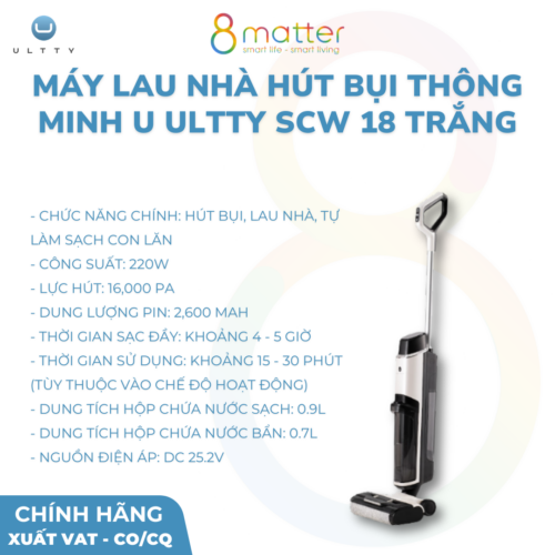 máy hút bụi và lau nhà