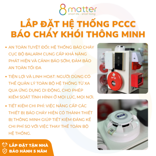 lắp đặt hệ thống báo cháy