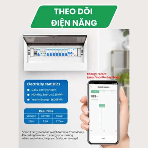 cầu dao điện thông minh