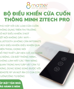công tắc cửa cuốn thông minh