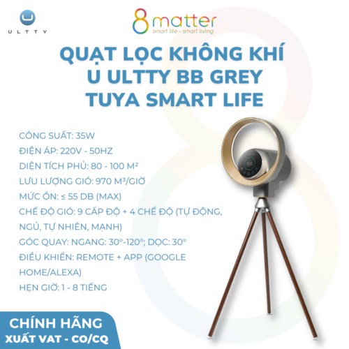quạt lọc không khí thông minh