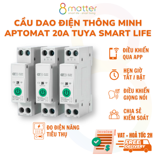 Cầu Dao Aptomat Thông Minh