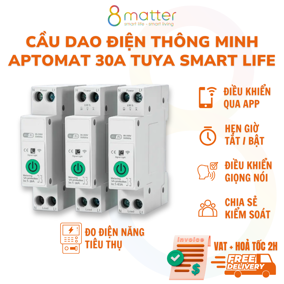 Cầu Dao Aptomat Thông Minh