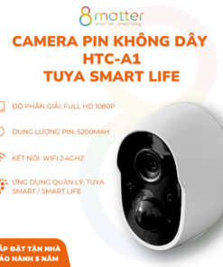 Camera Pin Không Dây thông minh Tuya Smart Life HTC-A1