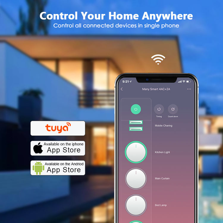 ổ cắm wifi thông minh