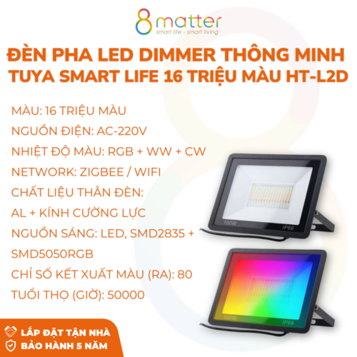 Đèn pha Led thông minh